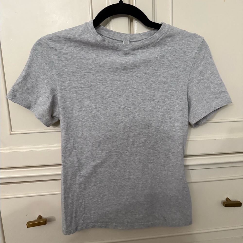 Light grey skims tee